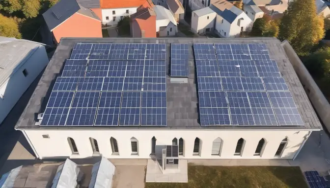 Photovoltaik Kirche